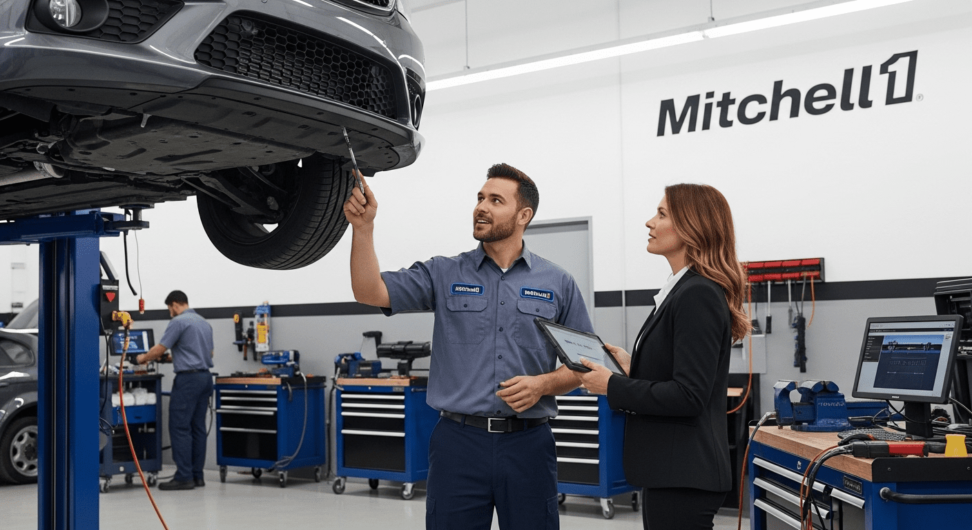 Professional automotive repair shop